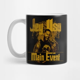 Jey Uso \ Main Event \ WWE \ Yellow Retro Mug